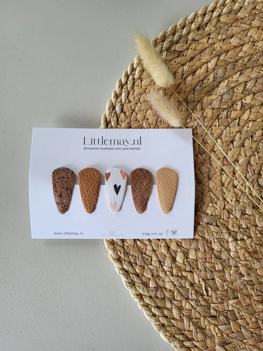 Klik-klak haarspeldje Mara 2 - 4cm