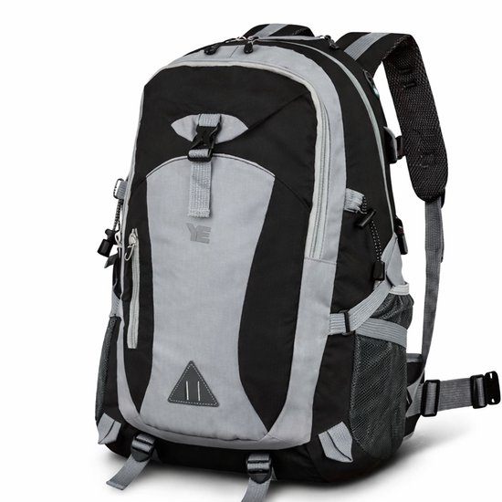 - Backpack - Adventure - Zwart - Wandelrugzak - Trekking Rugzak - Heupriem - Lichtgewicht - 40 Liter