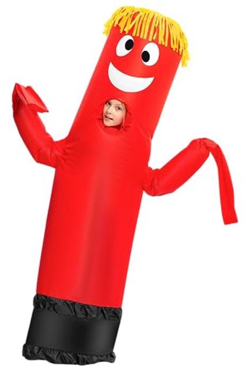 Opblaasbaar Kostuum voor Kinderen - Golvende Arm Tube Man voor Halloween