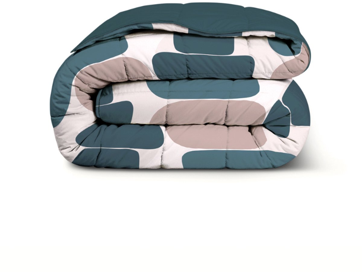 Dekbed-Discounter - Fresh and Co Dekbed Zonder Overtrek 240 x 200 cm - Wasbaar dekbed - Wasbaar op 40 graden - Verkoelend dekbed - Stacking Stones