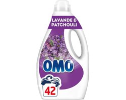 OMO Lessive Liquide Lavande & Patchouli – Krachtige Reiniging & Ontspannende Geur – Vloeibaar Wasmiddel