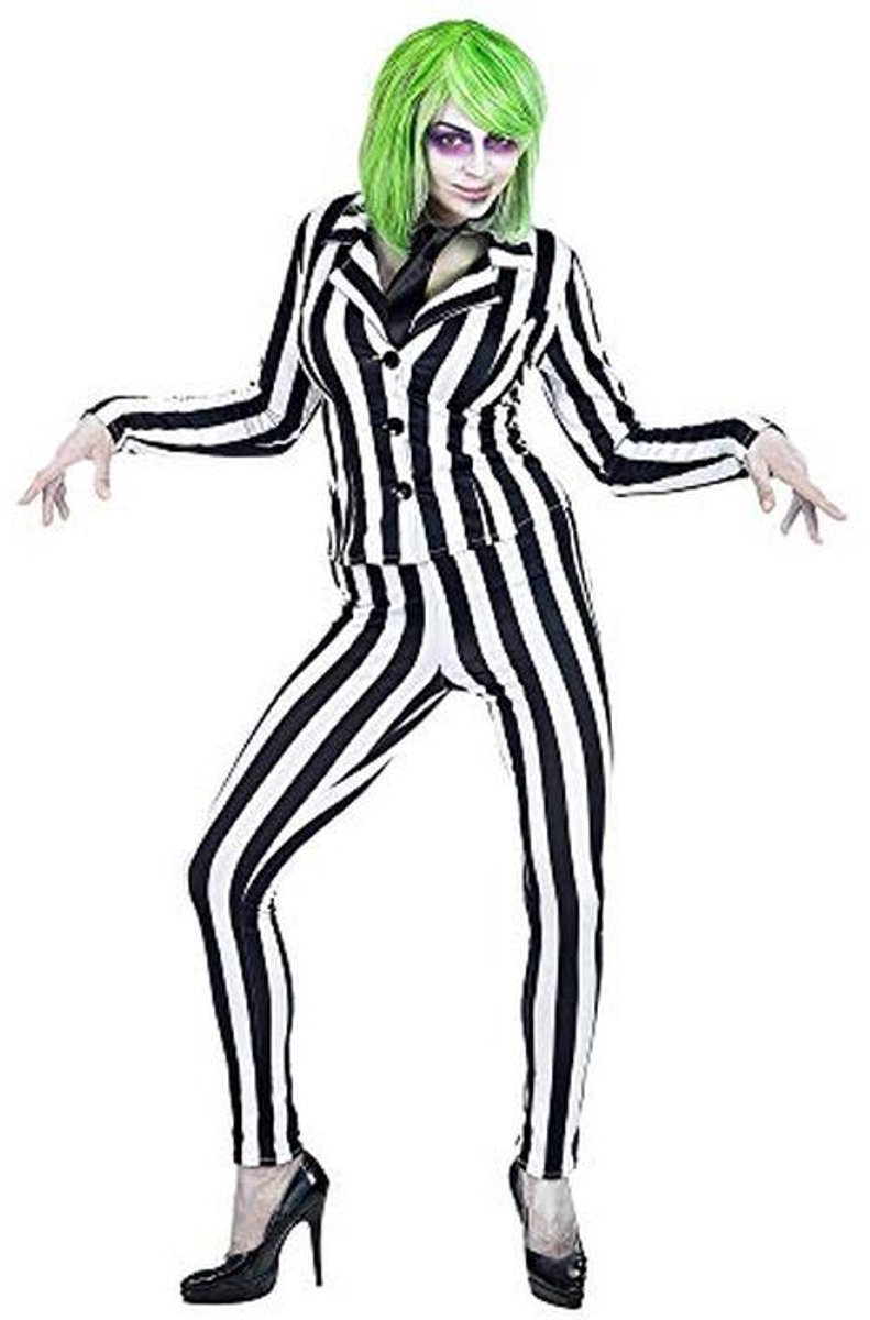 Kostuum voor Smerige Geest - Blazer, Broek en Stropdas voor Halloween en Carnaval