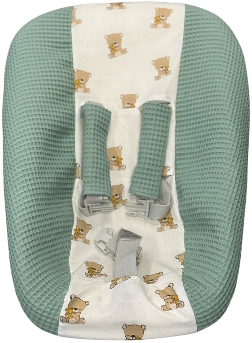 Stokke newborn hoes oud groen teddy