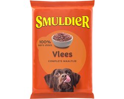 Smuldier Vlees 400g | 24 st. | compleet | diepvries hondenvoer | vers vlees