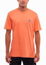 adidas T-shirt Heren - Oranje - Katoen - Maat L
