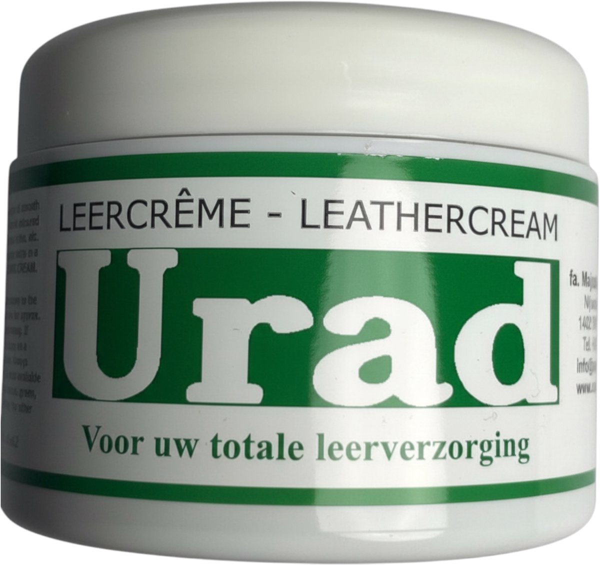 Urad leercreme - zelfglanzende kleurloos