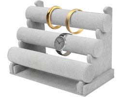 Allecto- Grijze Opvouwbare Kratten - Duurzaam - Set van 3 - 40x30x22 cm - Ruimtebesparend - Stapelbaar - Multifunctioneel - Geschikt voor Boodschappen, Opslag, Transport