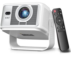 XGODY Gimbal 7 Smart Projector - 900 ANSI Lumen Full HD 1080P, Android 14.0, WiFi 6, Auto Focus, 10W Lautsprecher - Draadloze Beamer voor Binnen en Buiten