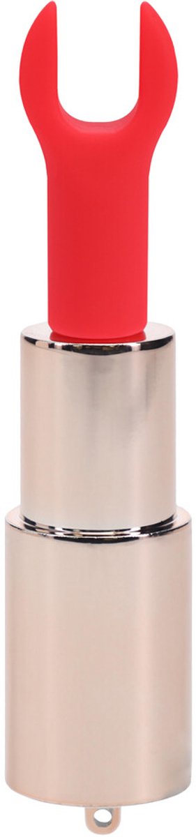 Loveline by Shots Sexy Angel - Lipstick Vibrator with 4 Attachments - Pink - Roze