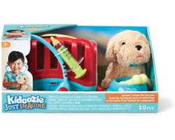 Playgo chiot avec panier de transport et accessoires de vétérinaire