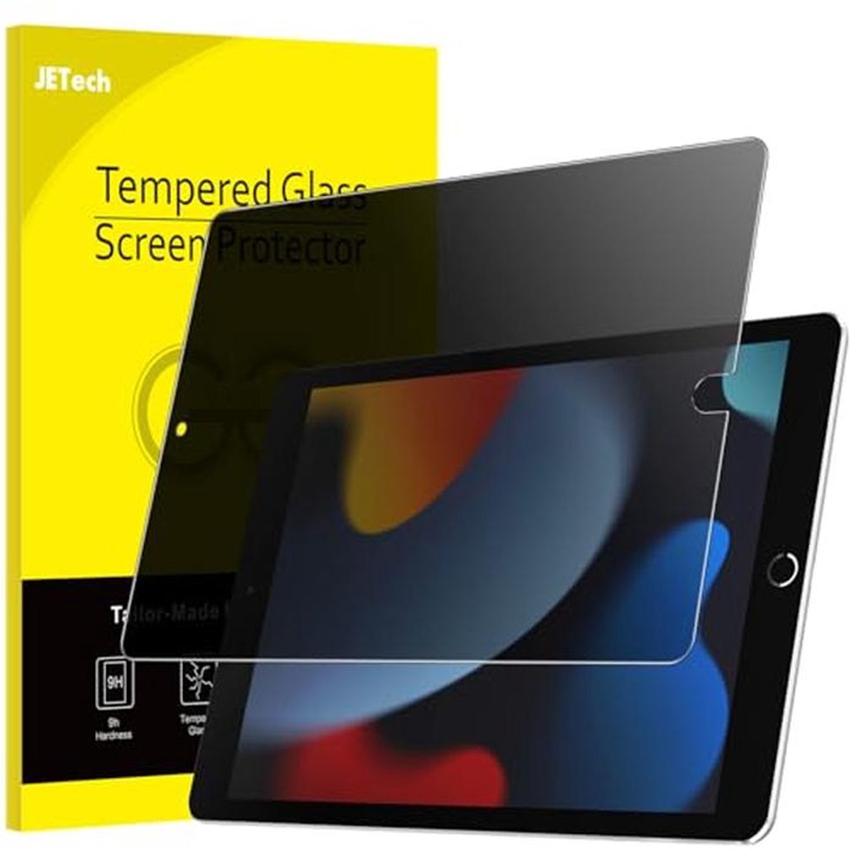 Privacy Screen Protector voor iPad 10.2 inch - Anti-Spionage Tempered Glass