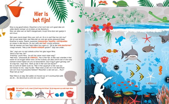 Speuren in de dierentuin