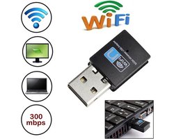 Let op type!! AC1200Mbps 2.4GHz & 5GHz Dual-Band USB 2.0 WiFi Adapter externe netwerkkaart (zwart)