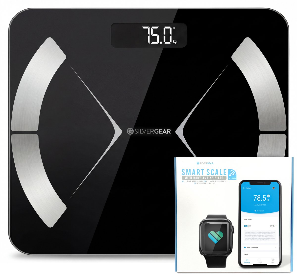 Silvergear Bluetooth Zwart