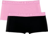 Chicamala Dames Boxershorts – 2 Pack – Ondergoed – Kleding – 95% Katoen – Normale Lengte – Dameskleding – Onderbroeken Dames