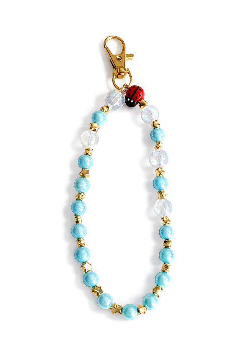 Layaan Tiny Companions – Chain – Handgemaakt – Kralen – Lieveheersbeestje bedel
