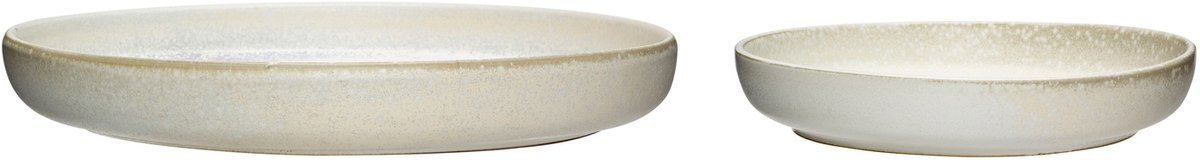 Clay Plates White (set of 2)