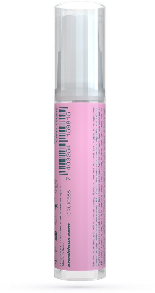 Crushious - Steal My Kisses - Glijmiddel - Suikerspin Smaak - 0,3 fl oz / 10 ml