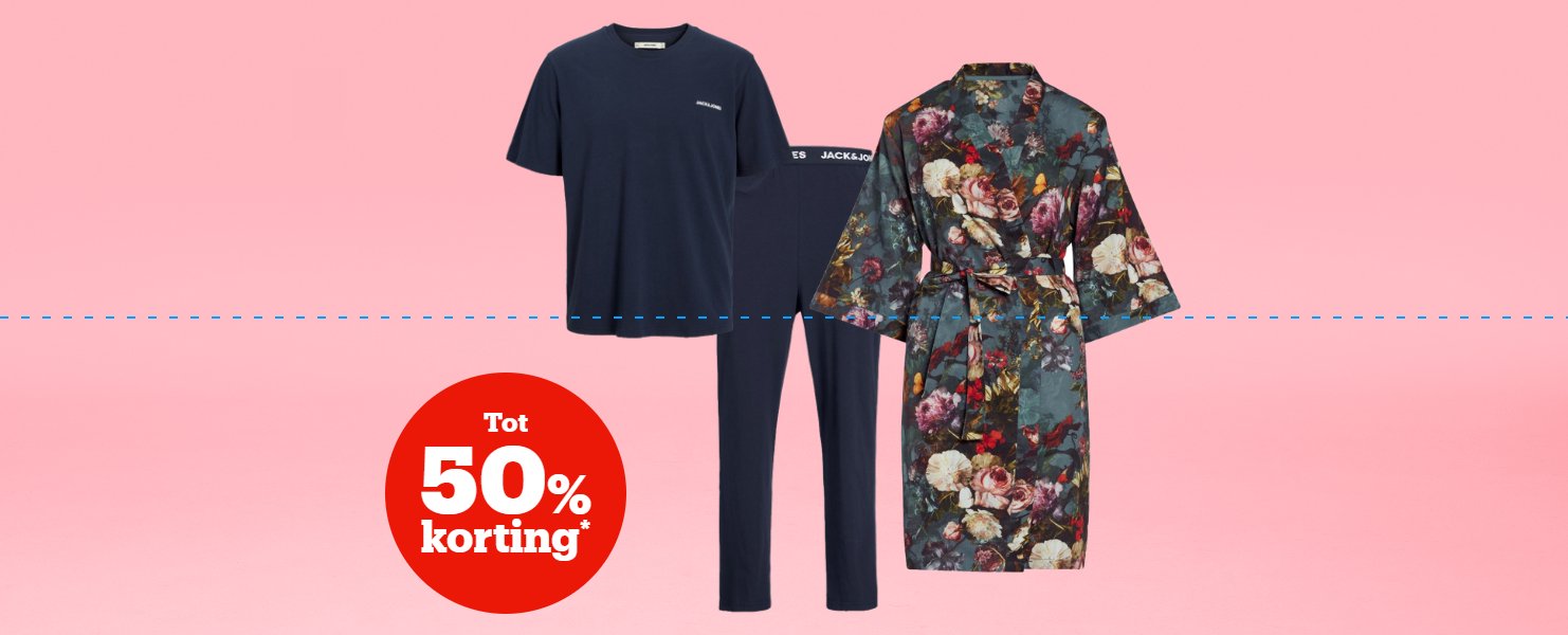 Le jogger heren nachtmode- korte pyjama set van 2 le jogger - Kleding kopen? | Korting tot 70