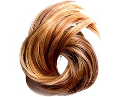 Biologische haar kleuring - henna - kruiden - LICHT GOUD BRUIN 5.3 - natuurlijke verf - handschoenen en muts