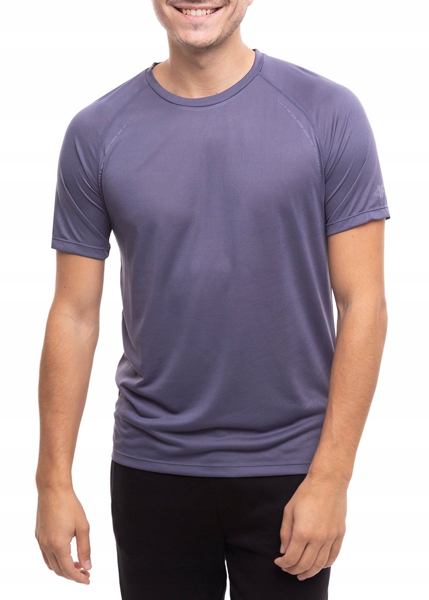 4F Sportshirt Heren - Blauw - Polyester