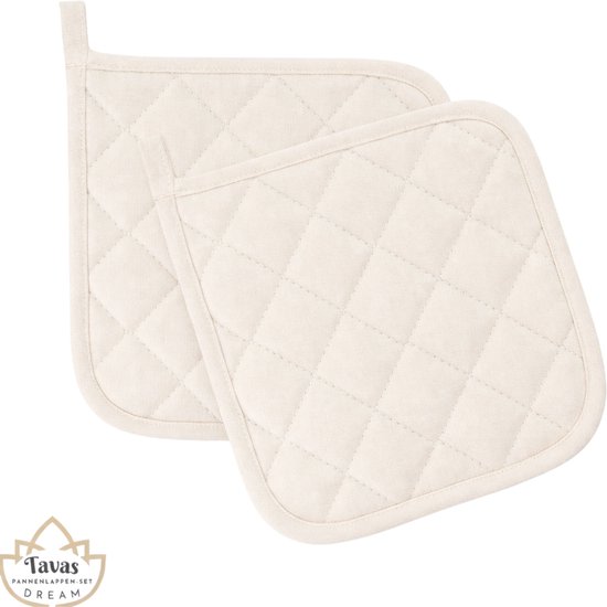Set van 4 pannenonderzetters, 20cm ronde onderzetters pot