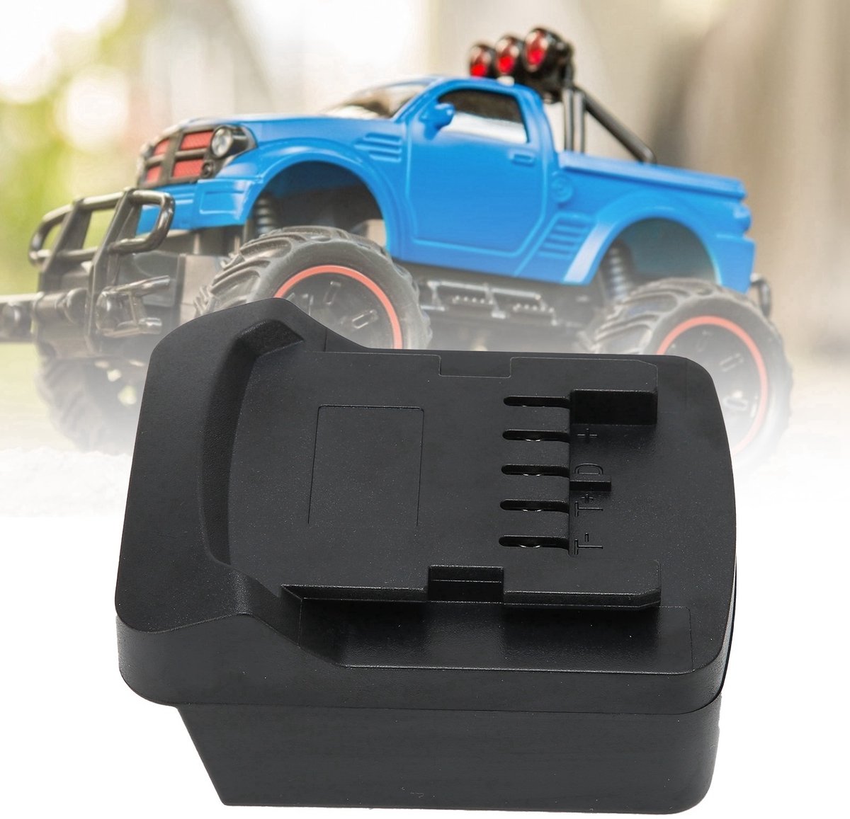 Omabeta Werktuigserie Batterijadapter voor Metabo Elektrowerktuigen – 18V Lithium-Ion Omvormer – Zwart