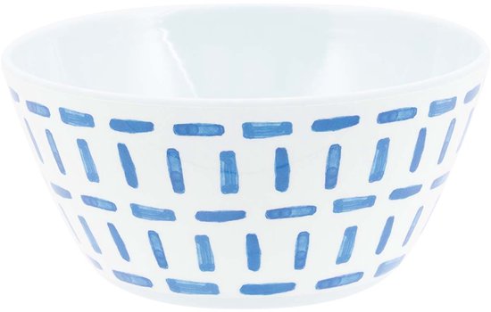 Bo-Camp Servies - Mix & Match - 16-Delig - Melamine - Blauw - Breeze van Bo-Camp — afbeelding 2