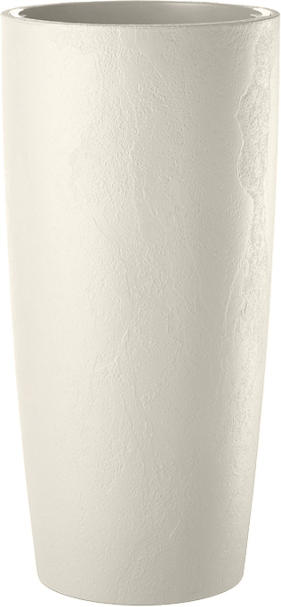 Elezza Musa Matte Bloempot Ø35 x H70 cm - Amandel