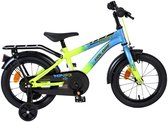 Volare Thombike Kinderfiets - Jongens - 14 inch - Blauw Geel