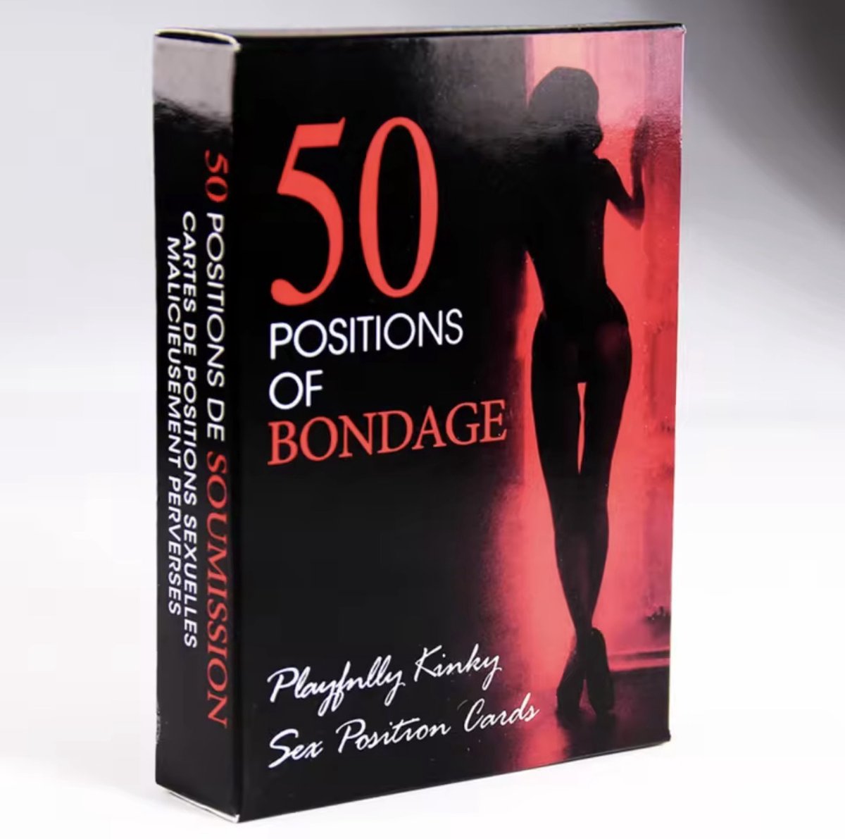 CFY 50 Bondage Positions – 18+ Kaartspel – Volwassenen Partyspel – 50 Positiekaarten - I2.2