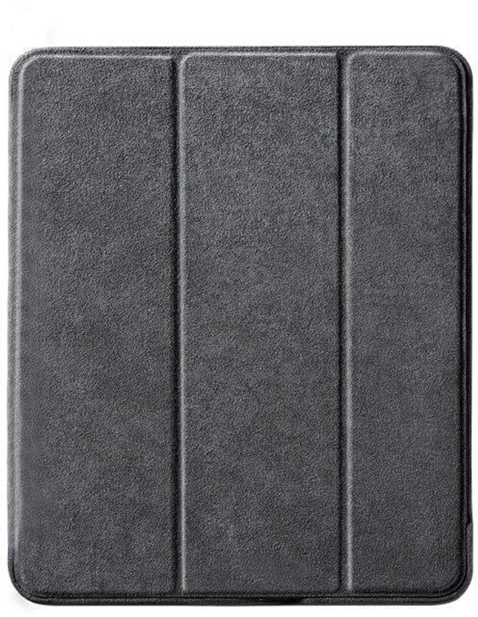 Alcanluxury Alcantara hoes geschikt voor iPad Pro 11 inch (2024-2025) - Space Grey