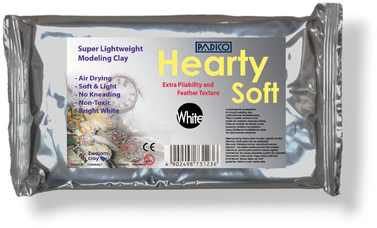 Hearty Soft wit zelfdrogende klei- 200gram