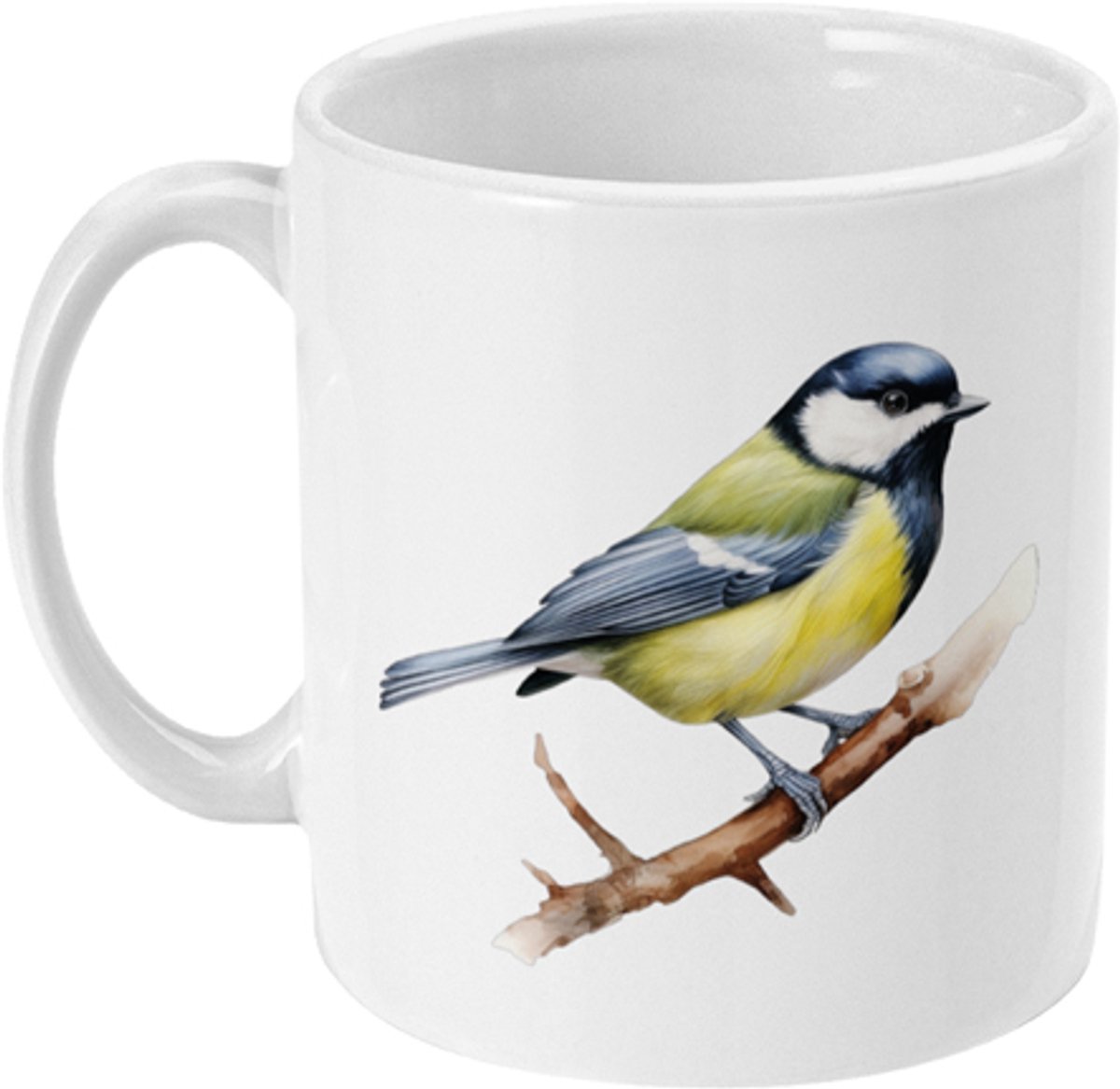 Geurfruit - Mok - Design - Vogel - Koolmees - Vaatwasser - Magnetron