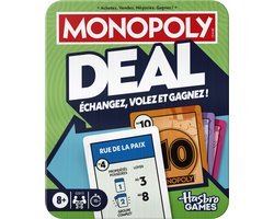 Monopoly Deal-kaartspel in blikken verzameldoos - Franse Editie