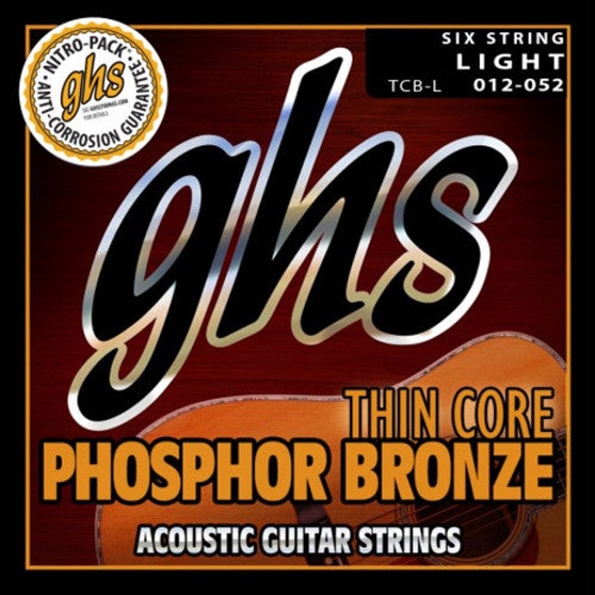 GHS Thin Core Phosphor Bronze Light 012 - 052 western gitaarsnaren