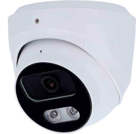 IP Camera - Complete set- 4MP- Turret camera - Set 4 van Merkloos — afbeelding 2