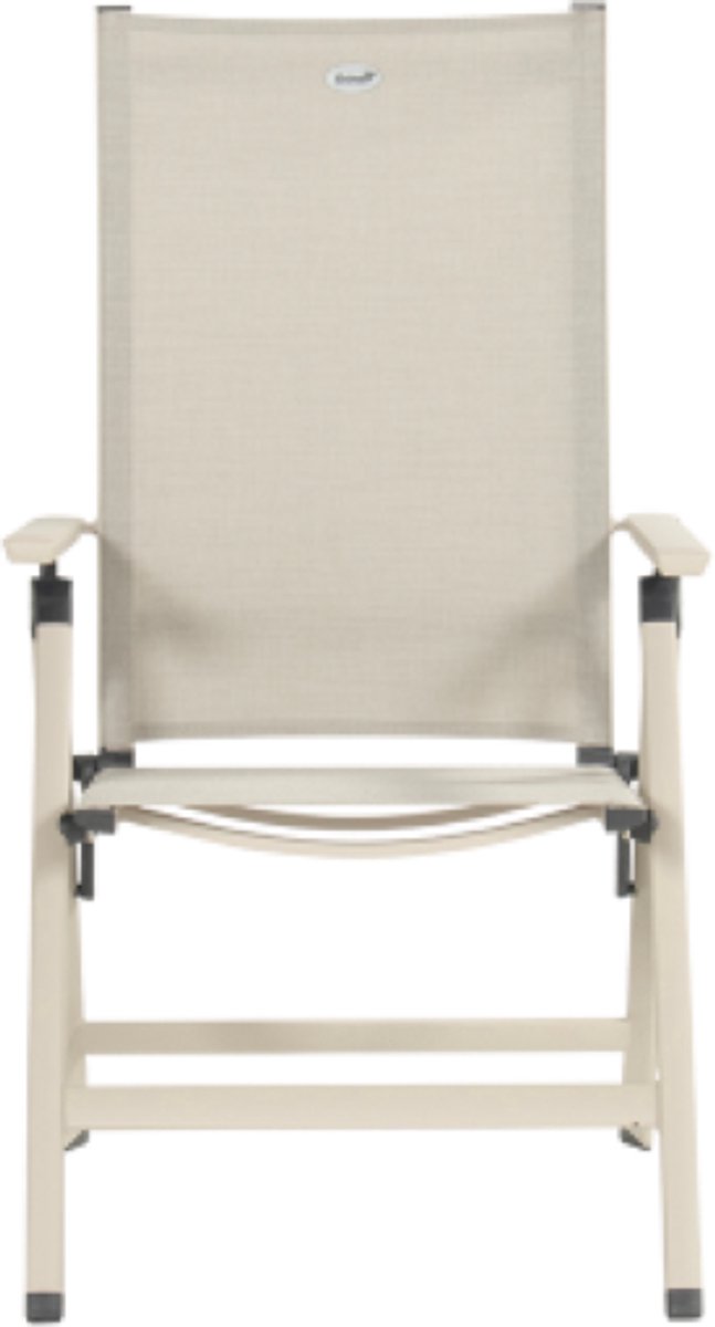 Hartman Chaise de jardin - réglable - Aruba - sable/beige - alu/textilène