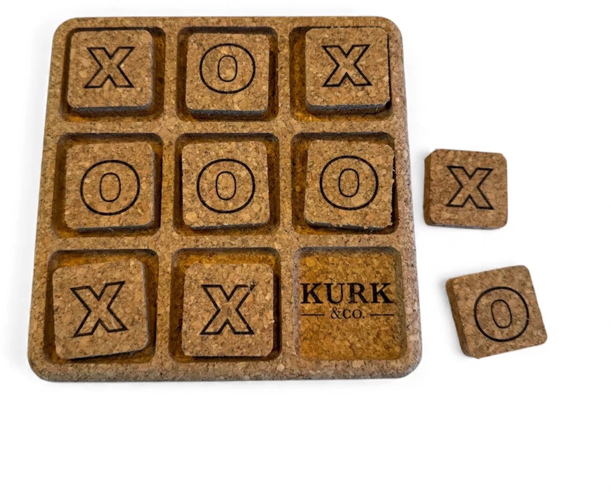 Boter Kaas en Eieren| spel | kurk |