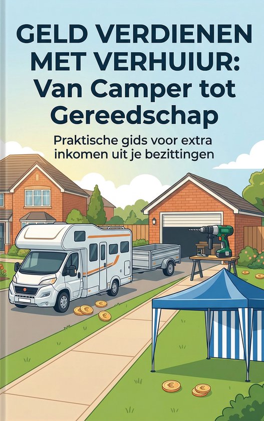 Geld Verdienen met Verhuur: Van Camper tot Gereedschap - cover