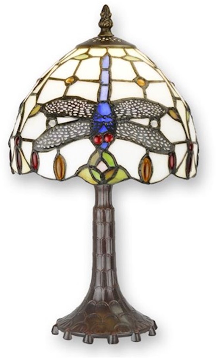 Tiffany stijl tafellamp 34,5 cm hoog
