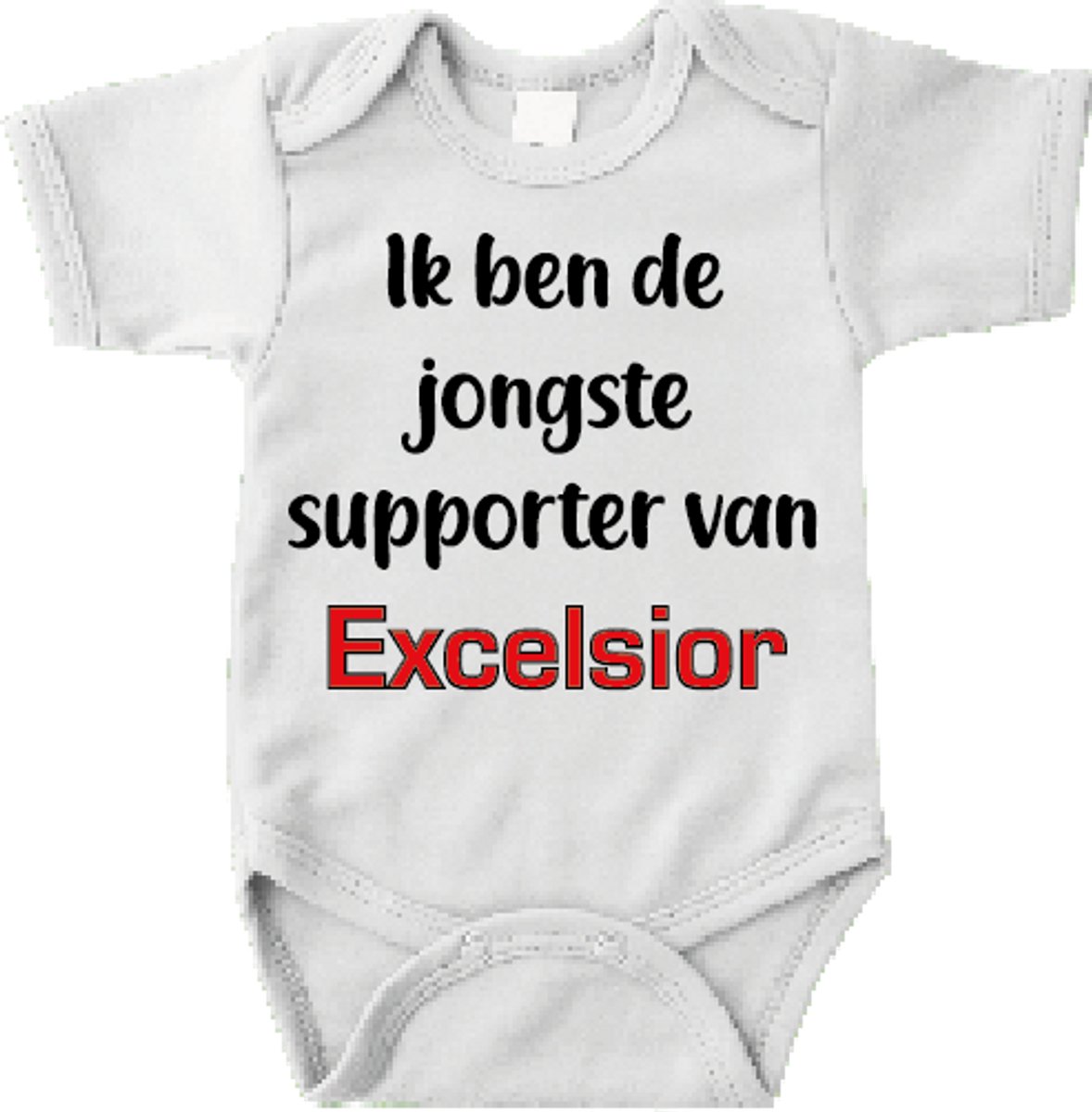 Rompertje jongste supporter van Excelsior.