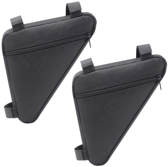 2 stuks - Fiets frame tas - Waterdicht Fietstas - Driehoek opbergtas - Frametas racefiets - Fietsframe opbergtas - MTB/Mountainbike/Racefiets Tas Houder Frame Tasje - Opergruimte
