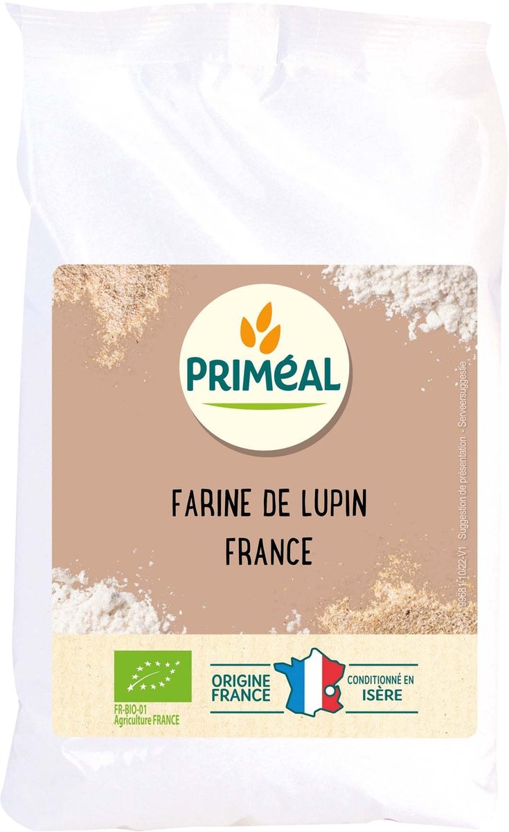 Primeal Lupinemeel 500 gram