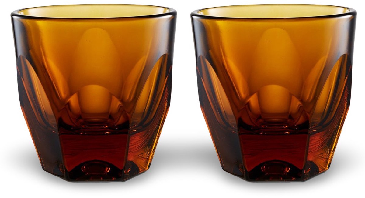 notNeutral Vero Cortado Glas - 125ml - Amber brown - Set van 2 glazen