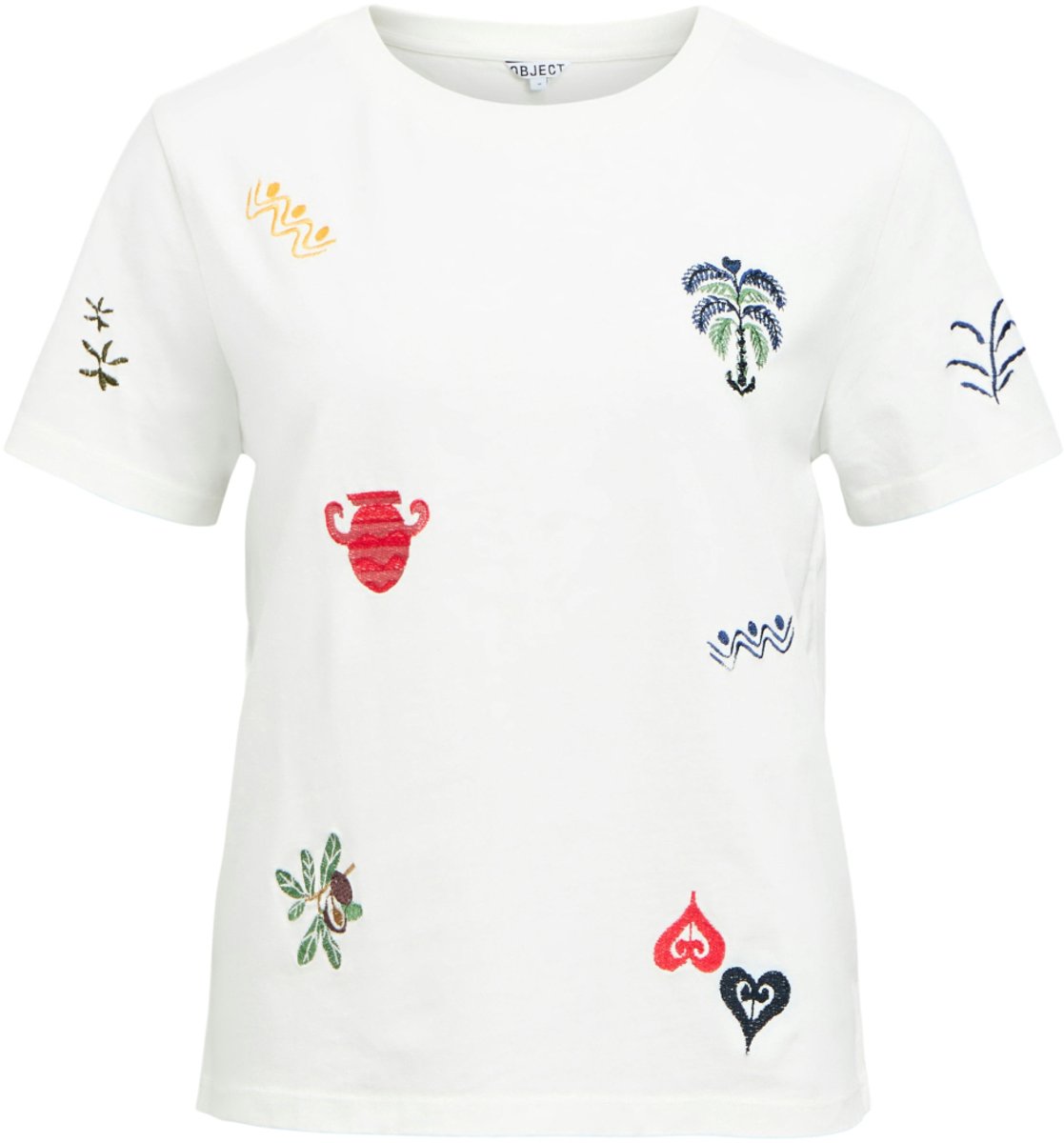 Object T-shirt Bedrukt