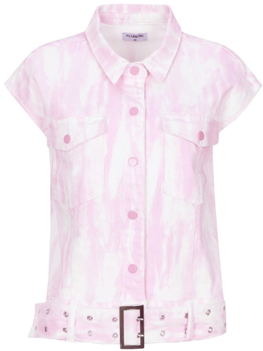Fluresk Gilet Tami Gilet 26znf05 Rose Quartz Dames Maat - 42