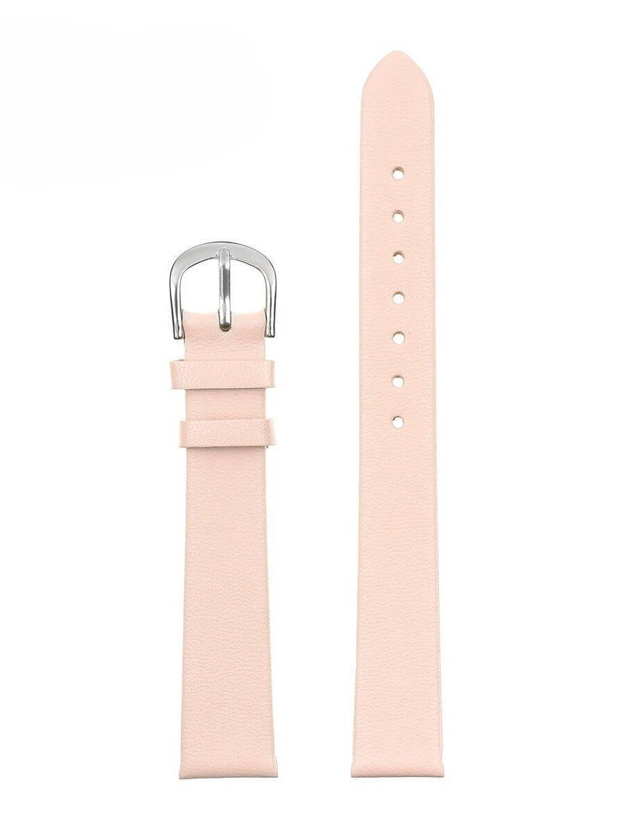 Pacific W36L - Leren Horlogeband - Roze - 18mm