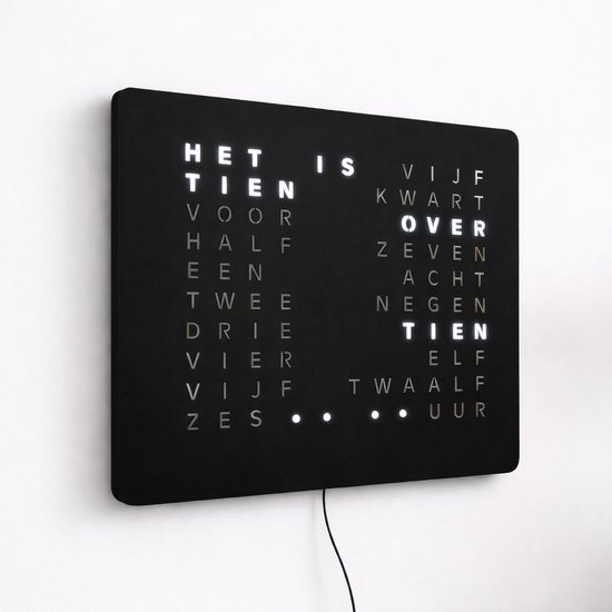 Horloge à Mots LED LED Word Clock