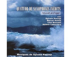 1-CD Quatuor de Saxophones Inedits - Nouvel Archipel